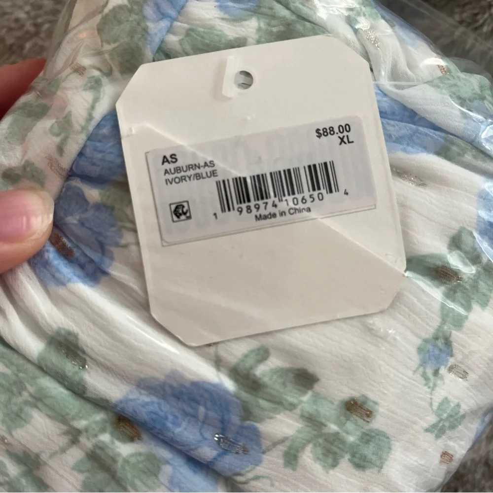 NEW Altar’d State Blue Floral Maxi Dress Size XL Available NWT - Picture 7 of 7